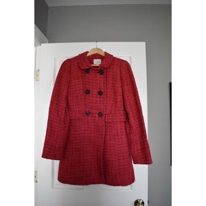 Loft tweed coat